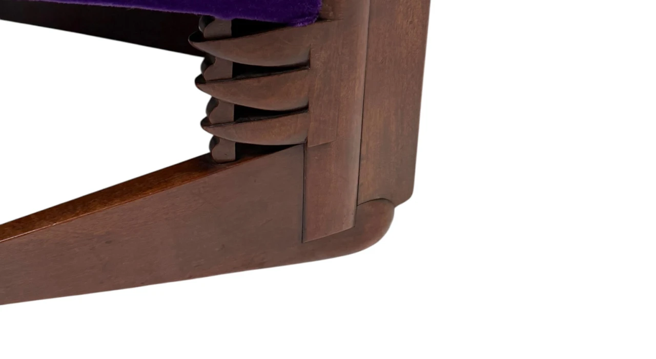 Pair of Amsterdamse School Chairs by Michel De Klerk for 't Woonhuys, 1916